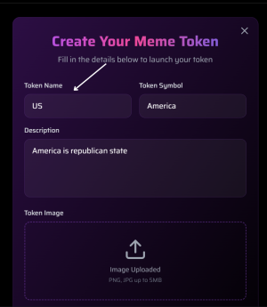 Campo de Nombre del Token